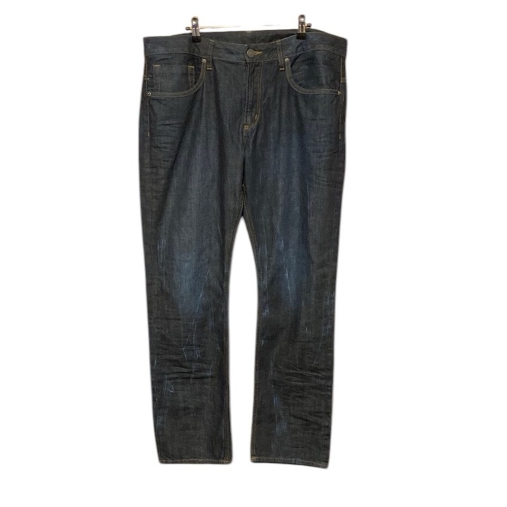 Buffalo Ash skinny men’s dark wash denim jeans size 38x32